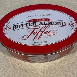 Gillham & Grand Butter Almond Toffee Tin